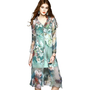 奈昕让您穿着好看个性化私人订制 113431 new dress简约时装长袖V