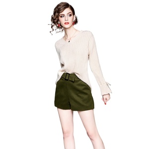 奈昕让您穿着好看个性化私人订制 37986 韩版简约休闲套装短裤女