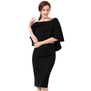 时尚 女黑色裙韩版 化私人订制122594 奈昕让您穿着漂亮个性 瘦显钉