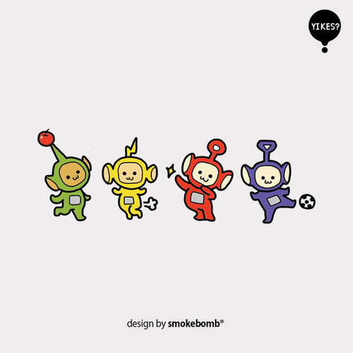 儿童纹身贴天线宝宝可爱