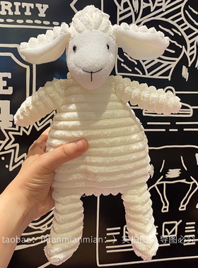 美国lamb安睡羊公仔抱枕毛绒玩具七夕礼物送女友玩偶睡觉安抚娃娃