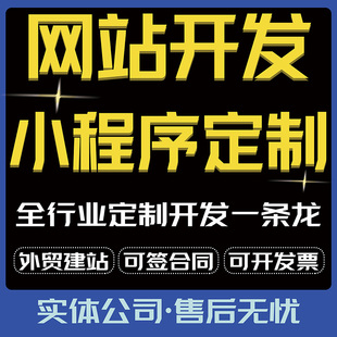 网页设计与制作企业网站建设外贸网站搭建定制小程序开发学生作业