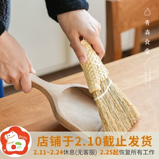 〈青森食堂〉日本入horn please手作扫帚扫把簸箕室内清扫装饰