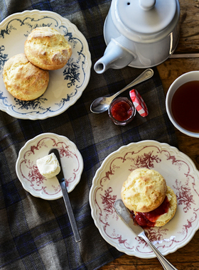〈青森食堂〉日本制studio m'复古怀旧花束甜品咖喱意面早餐盘