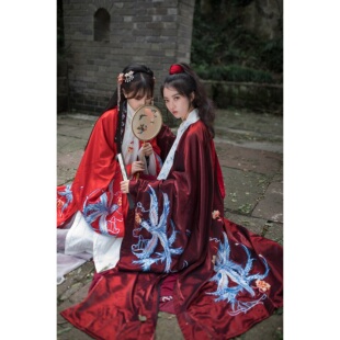 耀随 男 衫 光逐 重工刺绣大袖 女 原创设计汉服 姑苏绾 cp情侣款