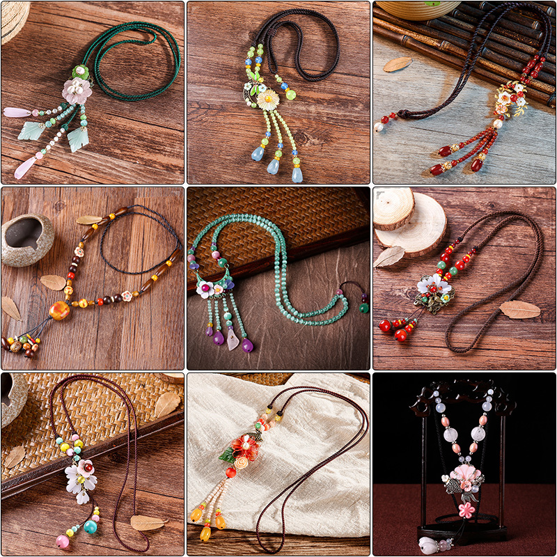 民族风毛衣链女长款简约百搭衣服挂件配饰品吊坠秋冬大气花朵项链在类目 饰品/流行首饰/时尚饰品新, 项链中 - 来自Buy2taobao.com提供专业的淘宝代购服务