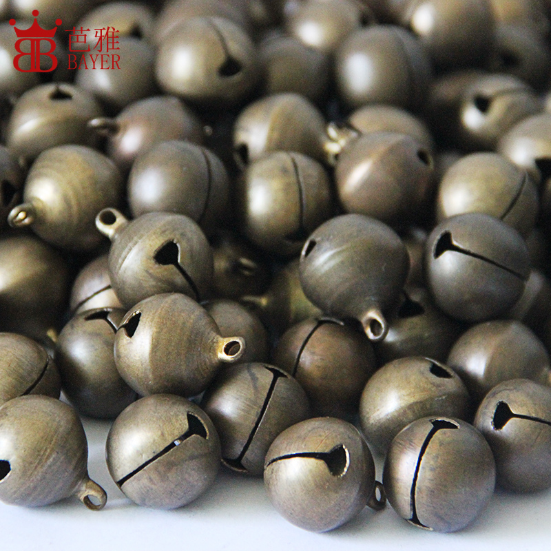 复古铜制小铃铛diy手工制作手链脚链项链手镯挂件钥匙扣配件饰品