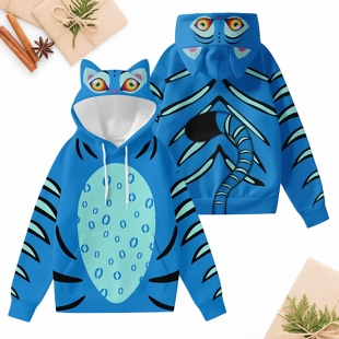 动漫套头连帽衫 万圣节猎魔女团K POP鲁米佐依米拉同款