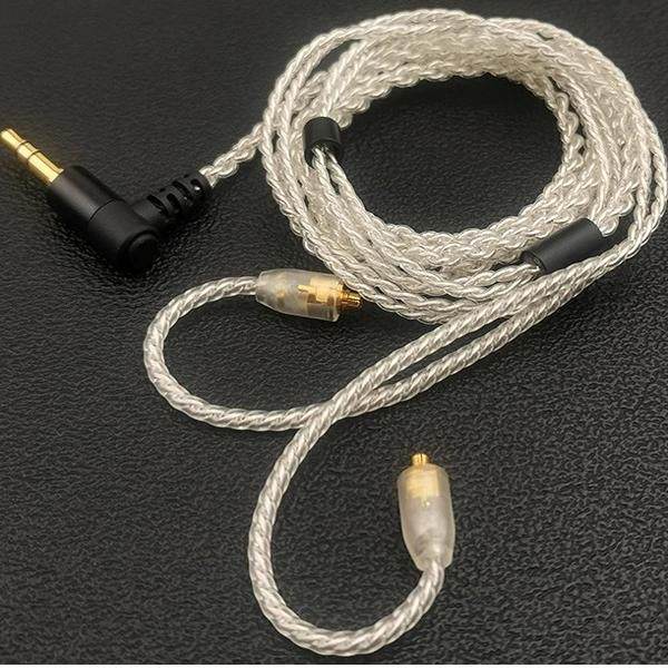 4股纯铜耳机升级线发烧级线mmcx拔插式SE215/535定制diy柔软便携