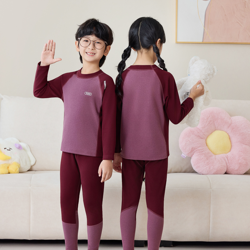 儿童秋衣裤套装德绒男女童家居服
