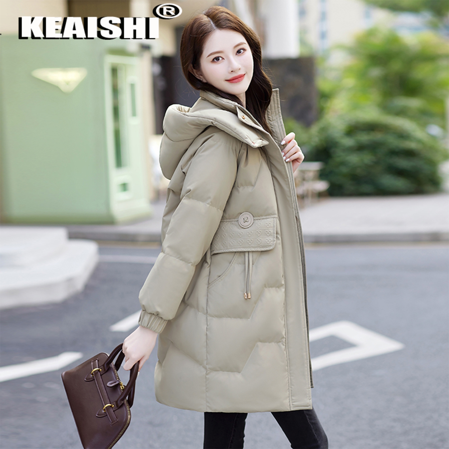 KEAISHI香港轻奢高端品牌羽绒服