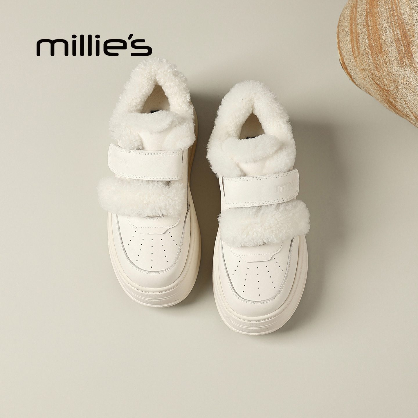 MILLIE'S百搭运动厚底休闲板鞋