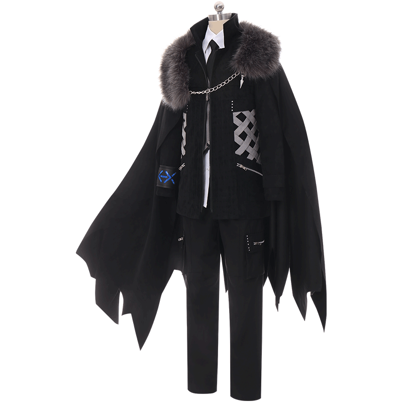 银灰cosplay服装送耳朵尾巴