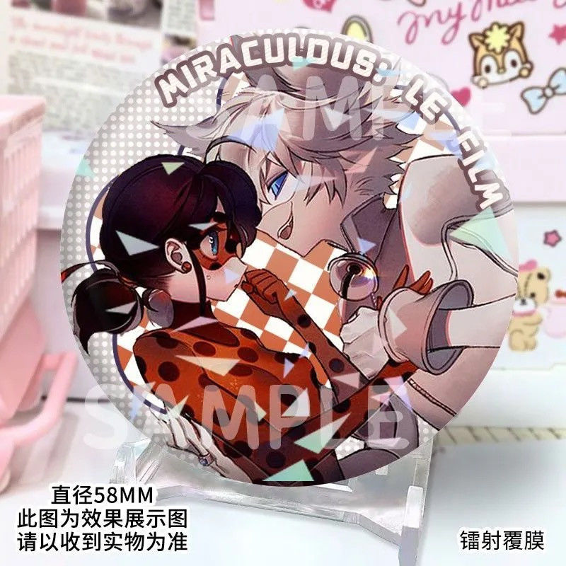 瓢虫少女CP系列动漫同人吧唧双人