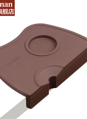 koonan压粉垫意式咖啡机压粉器垫子压粉锤填压硅胶转角垫咖啡器具