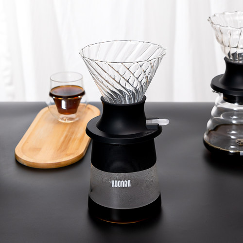 玻璃聪明杯手冲咖啡滤杯浸泡