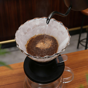 koonan玻璃聪明杯 手冲咖啡滤杯咖啡分享壶浸泡咖啡过滤器具套装