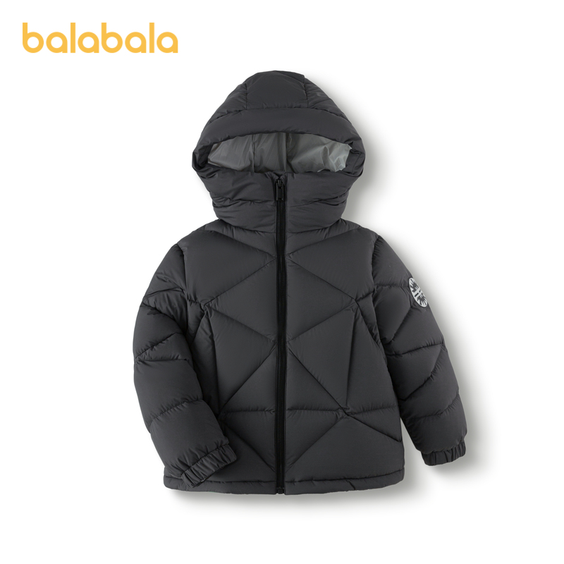 巴拉巴拉羽绒服男童女童连帽外套
