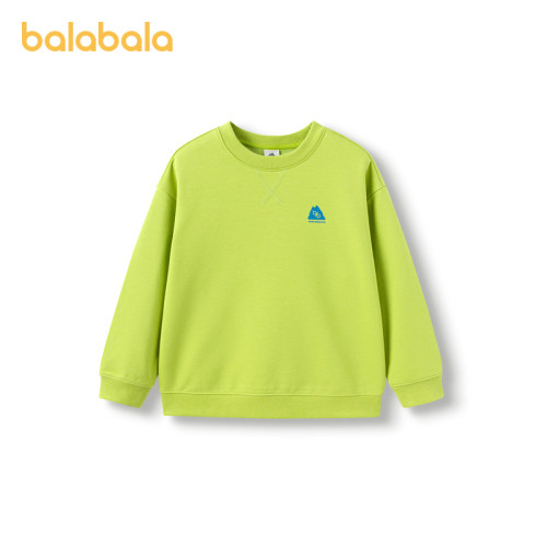巴拉巴拉卫衣男女童印花圆领秋