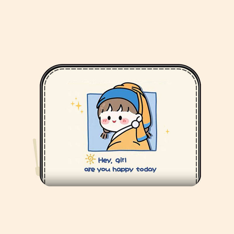 卡包女小巧多卡位大容量防消磁防盗刷韩ins驾驶证可爱一体零钱包