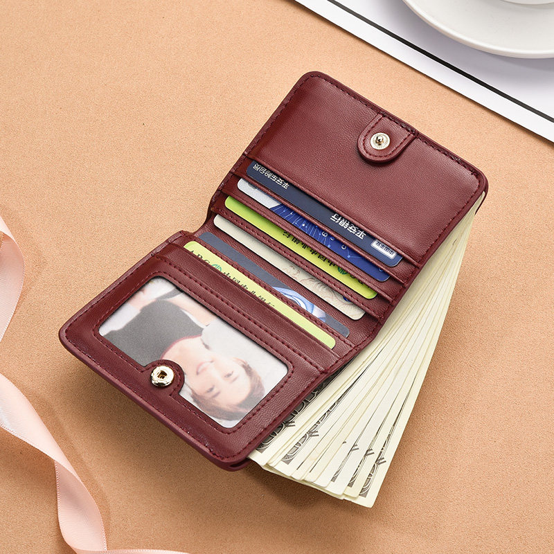 钱包女短款2020新款钱夹女士零钱卡包女式钱夹欧美小清新证件钱包
