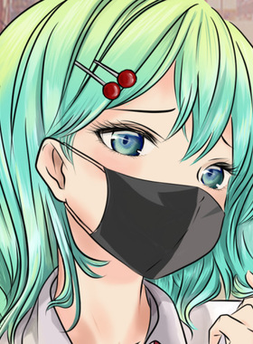 外出可配戴可拆卸黑色口塞面罩