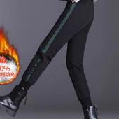 加厚保暖防寒束脚棉裤 90白鸭绒羽绒裤 冬季 高腰2025新款 女 外穿时尚