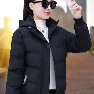 羽绒棉服女款冬季短款外套2025年新款妈妈加绒加厚棉袄小个子棉衣