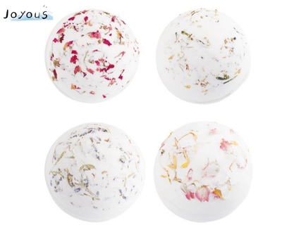 joyous雪雾花园泡澡球现货礼盒玫瑰薰衣草洋甘菊莲子桂圆沐浴盐球