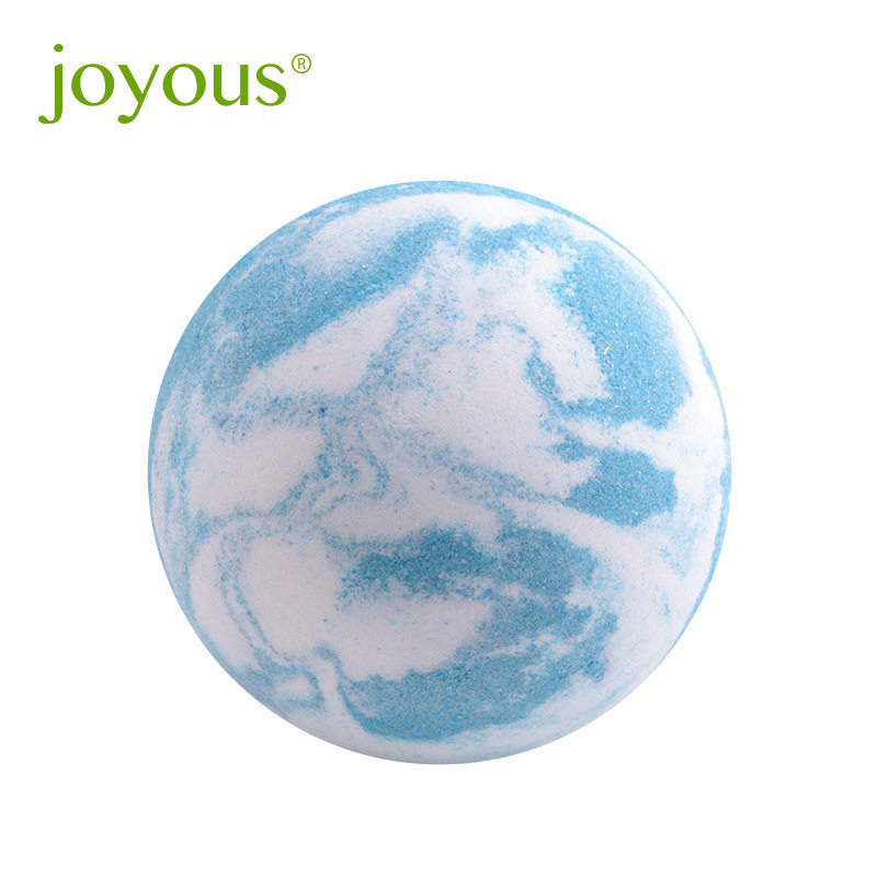joyous蓝色天空泡澡球精油泡泡浴球薄荷香滋润保湿气泡弹100g图片