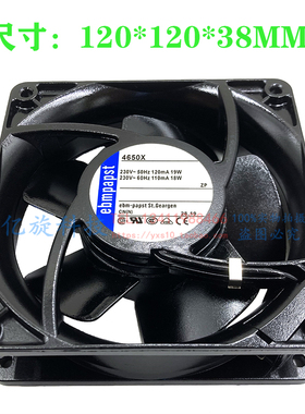 全新 EBMPAPST 4650 4656 4600 4606 N Z X 465 466 230V高温风扇