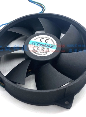 CoolJag 捷豹CPU风扇JZC823A TWO BALL BEARING 散热风扇12V0.38A