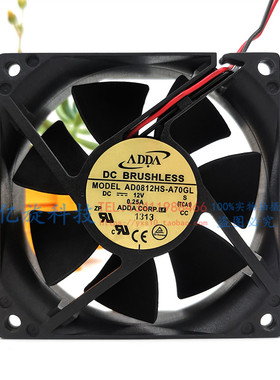 ADDA 4 5 6CM 7CM 8CM 9CM 12CM 12V 24V功放机箱电源CPU散热风扇