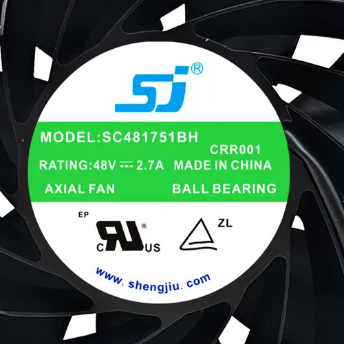 原装 SJ SC481751BG SC481751BH/BM2/BS1 汇川变频器散热风扇 48V