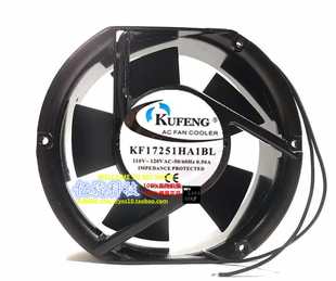 供应KF17251HA1BL工业风机110v散热风扇双滚珠轴承172 51m 150