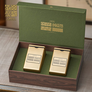 新款春茶半斤装茶叶包装礼盒碧螺春红茶绿茶毛尖茶叶包装盒空盒