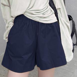 宽松显瘦休闲热裤 子女夏季 薄款 运动裤 胖mm速干防晒阔腿裤 大码 短裤