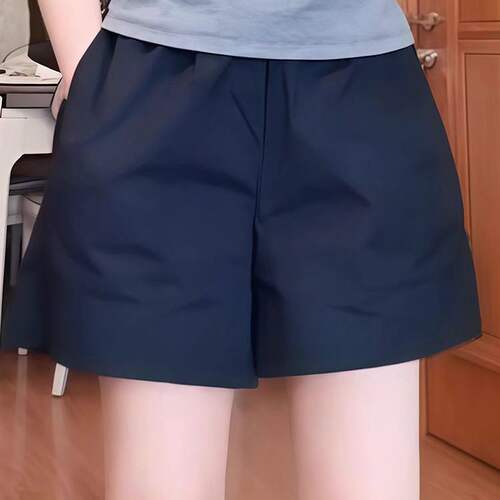 大码冰丝速干防晒五分阔腿裤女夏季薄款宽松显瘦休闲运动热裤短裤