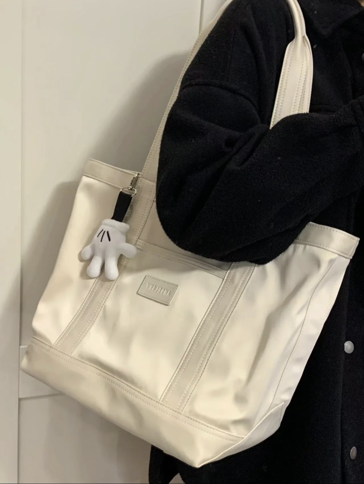 托特包百搭大容量休闲简约单肩包