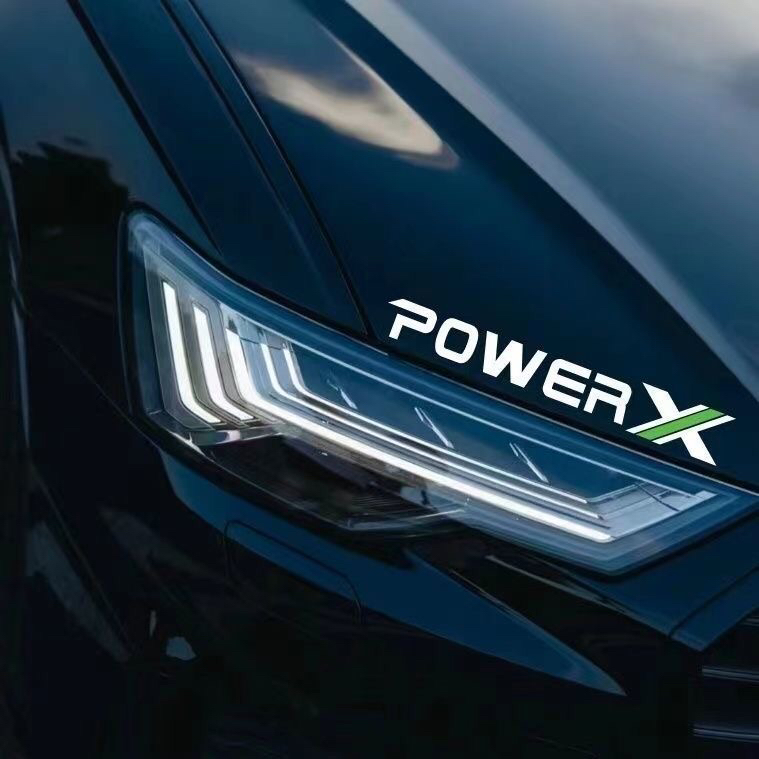 动力POWER英文创意贴纸个性炫酷机车摩托汽车身拉花反光防水改装