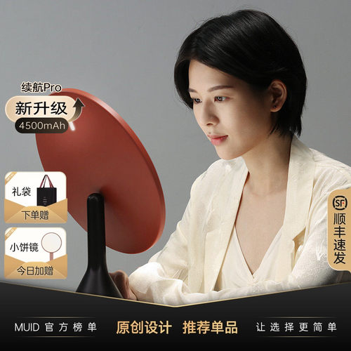 化妆镜灯充电式轻奢礼物