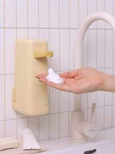 洗手液自动手机智能机儿童起D泡沫皂液器洗UI家用抑菌感应M免打孔
