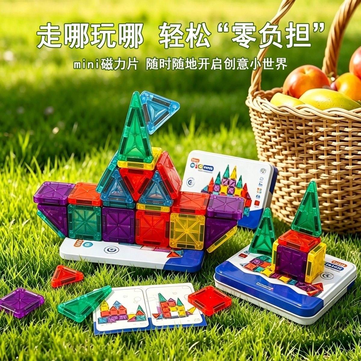 便携旅行口袋玩具儿童桌游宝宝高铁打发时间坐飞机小游戏长途可用