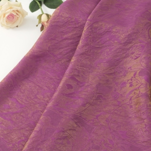 浮光锦提花布现货 面料 人丝罗马假日香云纱提花面料 春夏旗袍服装