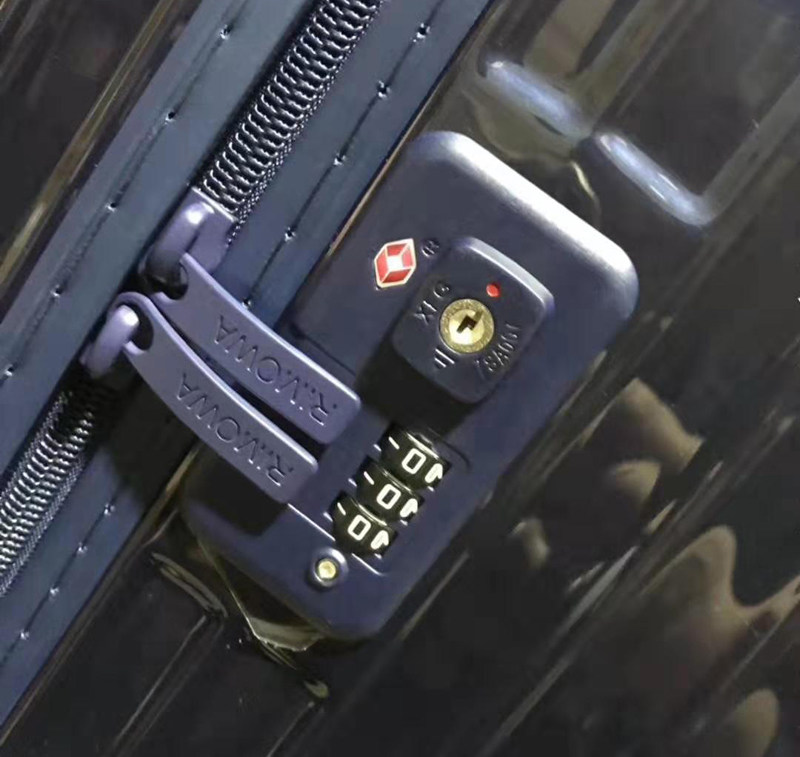 TSA007密码锁XFG海关锁行李箱锁皮箱锁拉链箱锁拉杆箱配件锁箱包