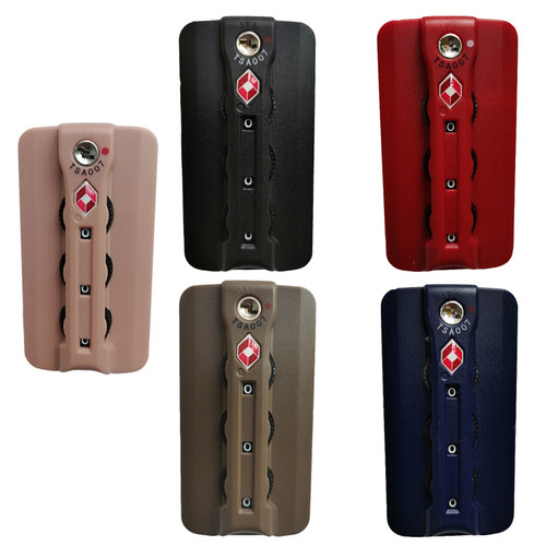 TSA007行李箱密码锁箱包固定锁