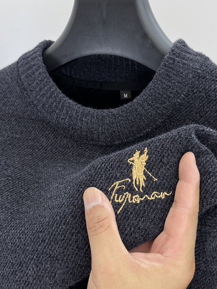 마롤리오 누가 입으면 더 예뻐요  셔닐스웨터 원피스 벨벳 라운드넥 남성 따뜻한 니트 밑단 셔츠 겨울