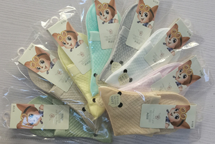 春夏男女童袜子纯棉网眼透气凉快吸汗薄袜1 10随机发货偏小码