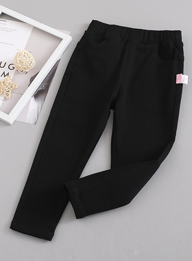 非常小鱼80592新款女童秋季弹力时尚舒服洋气休闲铅笔裤100-140