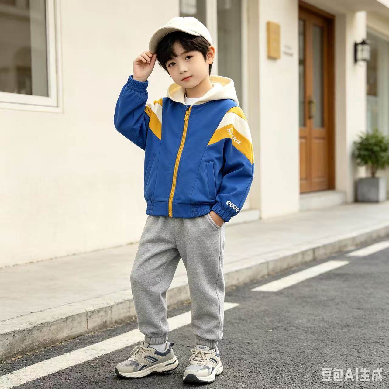 非常小鱼儿童外套图片